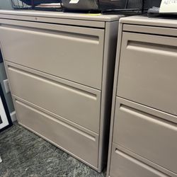 File cabinets