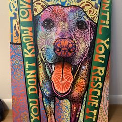 Psychedelic Print of Labrador