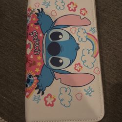 Stitch With Rainbow Wallet