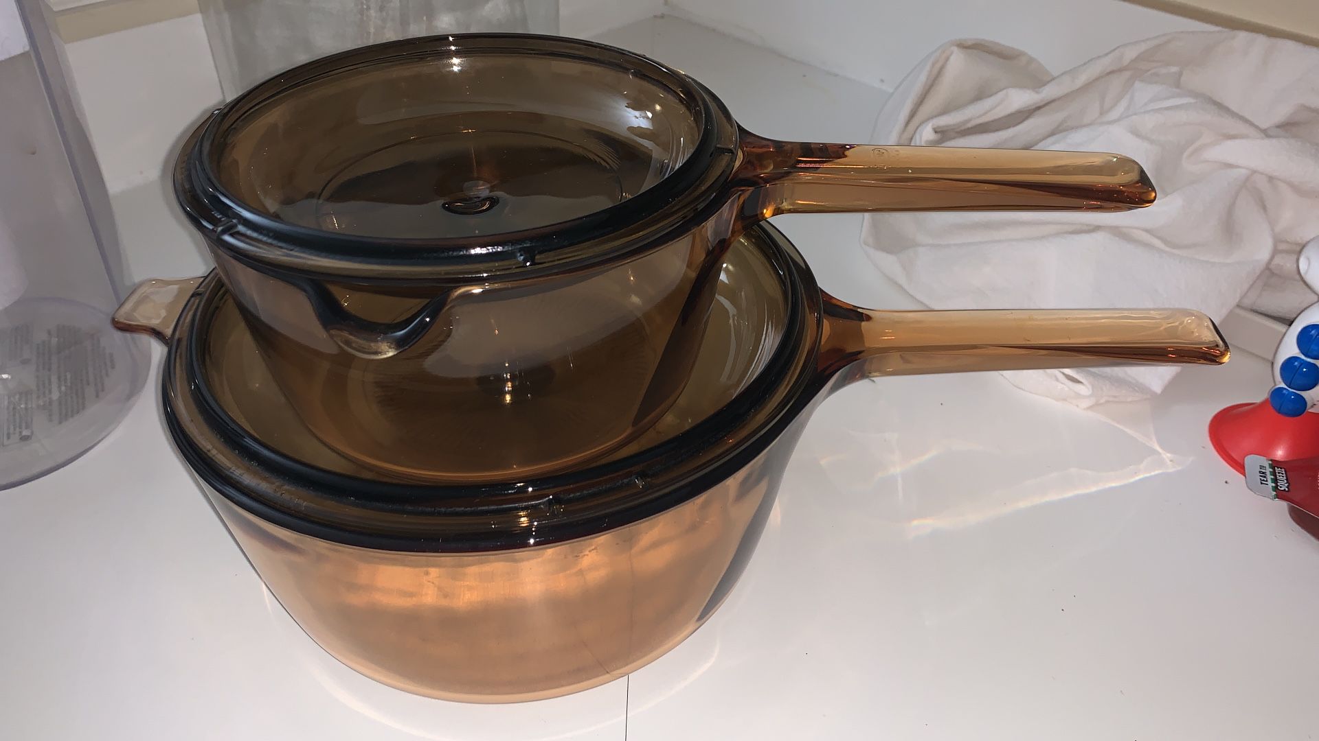 Vintage Corningware Pyrex Visions Cookware