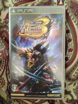 Monster hunter portable 3rd psp