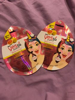 Yesterday unicorn 🦄 peel off mask $3 each