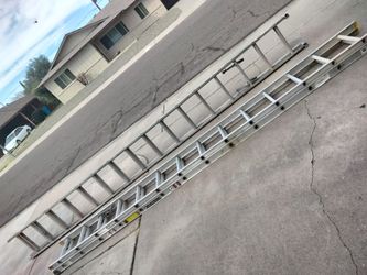 Ladders ---tall. & small / alu. & glass