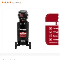 Husky 27 Gallon Compressor
