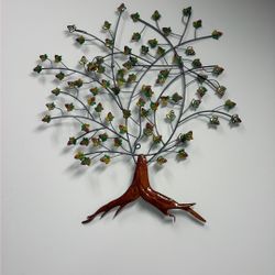 Large Metal Wall Decoration (tree)