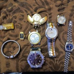 Misc Swiss Watches And Casino Chips