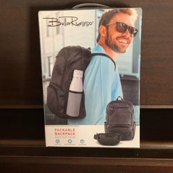 Packable Backpack And Hip Pack Combo Set