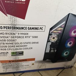 MSI Aegis Gaming Desktop Ryzen 9 RTX 5080 32GB RAM 2TB SSD Brand New