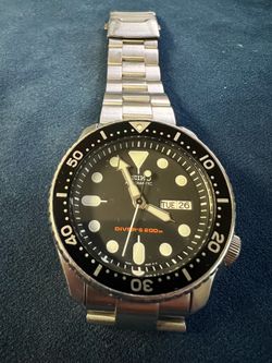 Seiko SKX007 Automatic Diver Watch 7S26-0020 September 2017 Oyster Bracelet Full