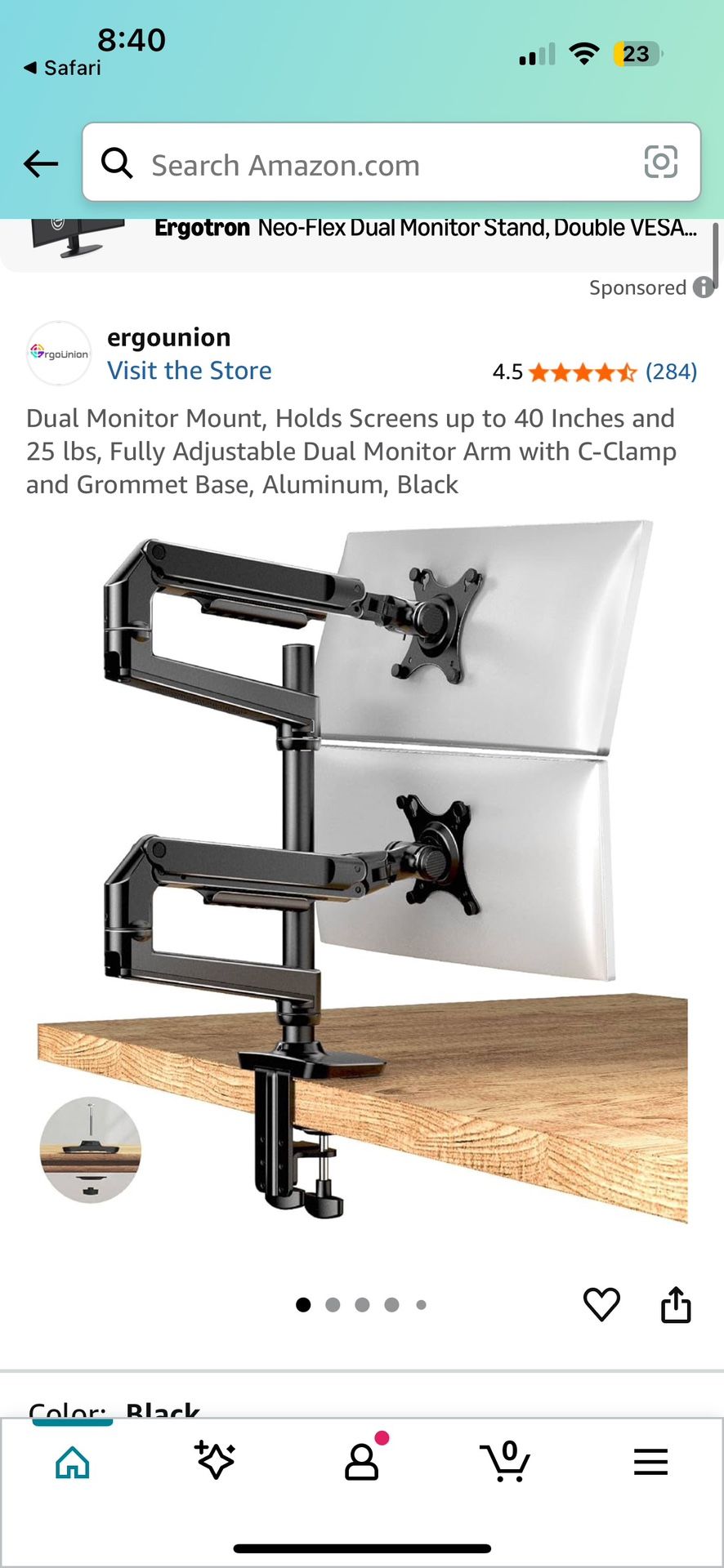 Dual Monitor Stand 