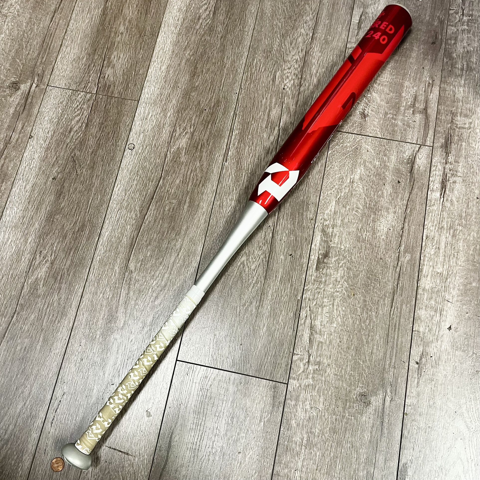 ⚾️ NICE | DeMarini Nautalai "THE RED BAT" 34" / 26.5 oz. USSSA Slowpitch Softball Bat | The Dugout