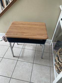 School Desk With Chair