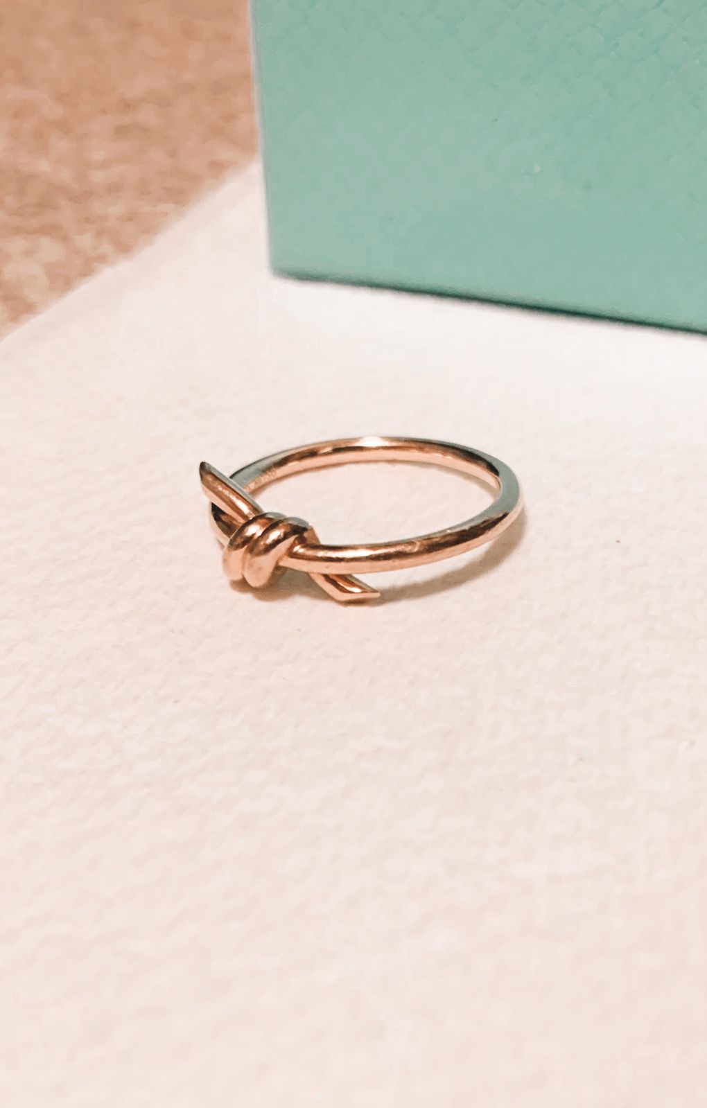 Tiffany Knot-Rose Gold