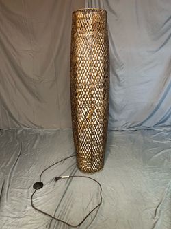 Wicker Floor Lamp