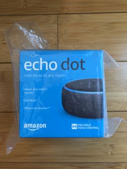 Amazon - Echo Dot (3rd Gen) - Smart Speaker with Alexa - Charcoal