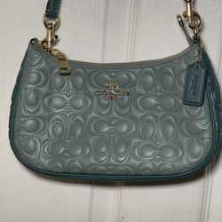 Teri Bag In Blocked Signature Leather