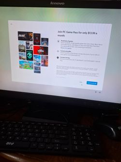 Lenovo Montior & Dell Pc