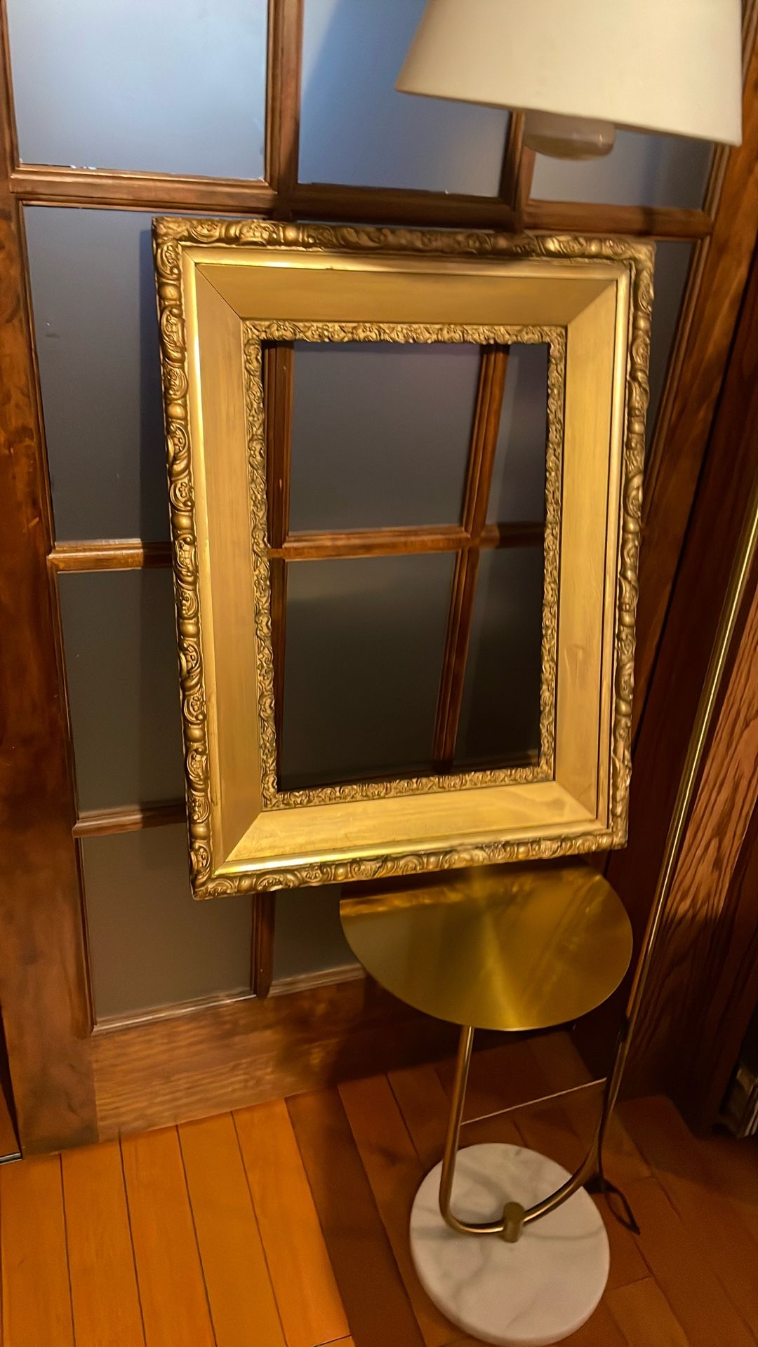 Antique Wood Picture Frame 25/19inch Overall Very Good Condition Just Renovated
