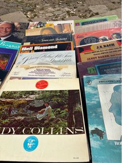 ASSORTED VINYL AND 45 RPM DISC