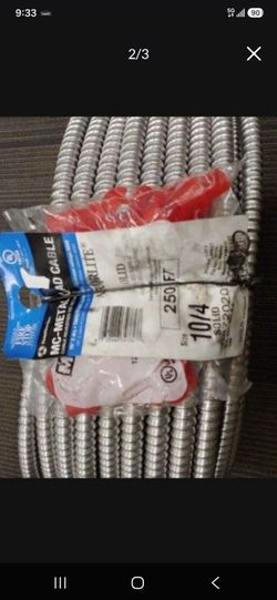 New 250ft roll 10/4 mc cable  $700
