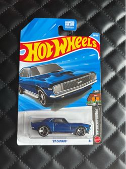 🔥2026 Hot Wheels ‘67 Camaro Dark Blue Dollar Tree Exclusive VHTF New Release