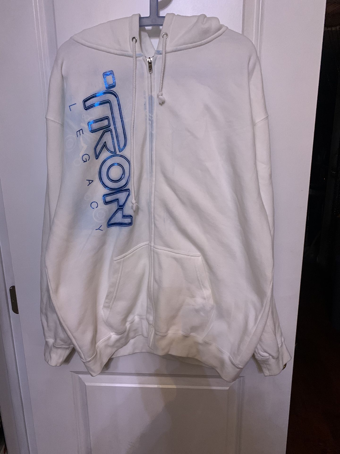 men tron legacy jacket with hoodie disneyland Disney resort XL