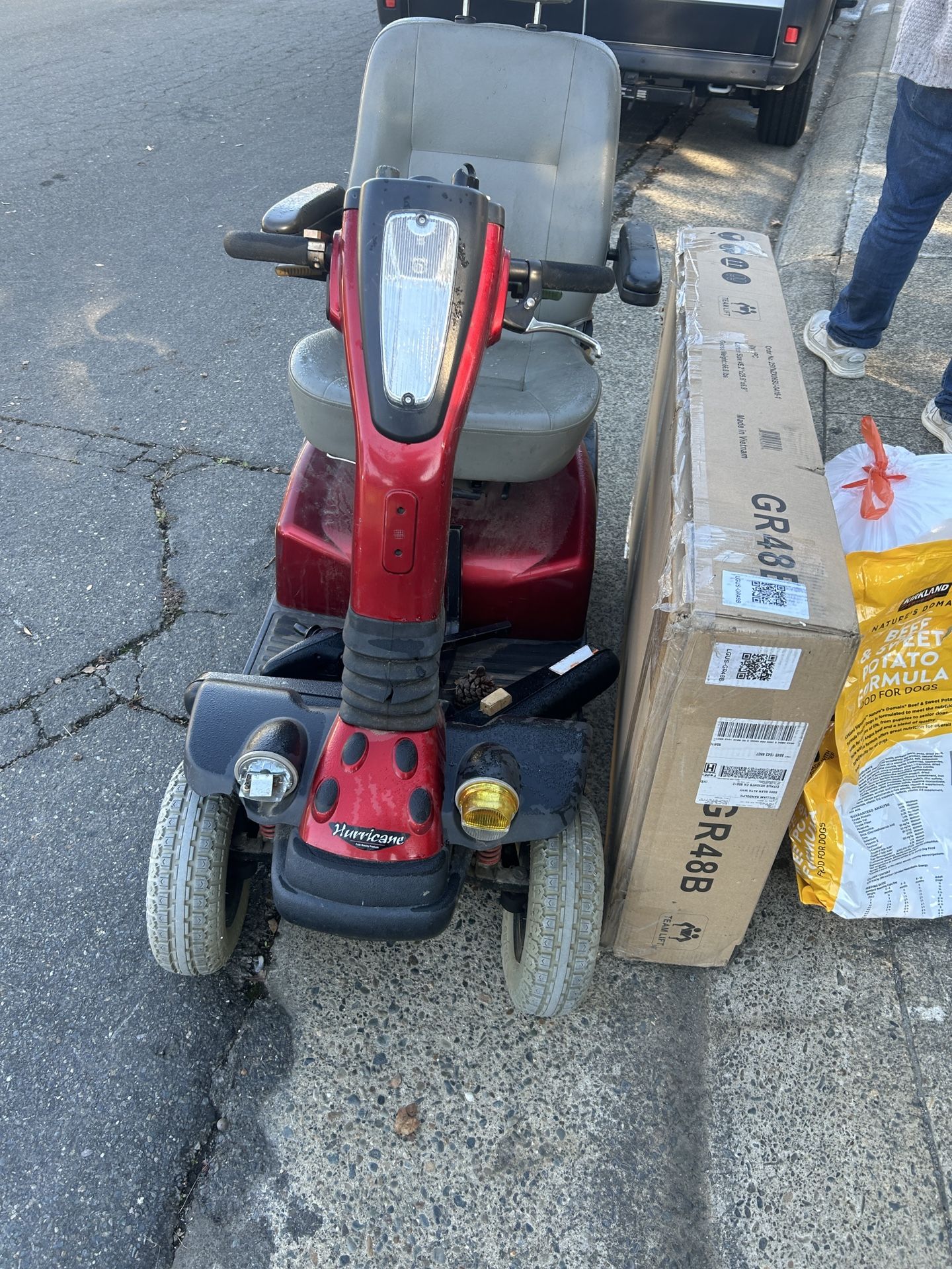 Pride Hurricane Electric Mobility Scooter Can Deliver Too