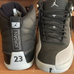 Jordan’s 12 Retro Black Wolf Grey
