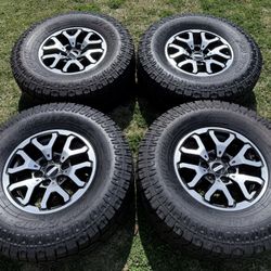 (4) 17” Ford Raptor Wheels 315/70R17 Pro Comp All Terrain Tires 