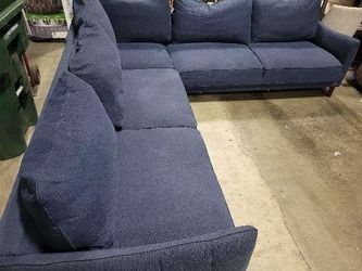 Modern Blue Sectional Sofa - Free Shipping!