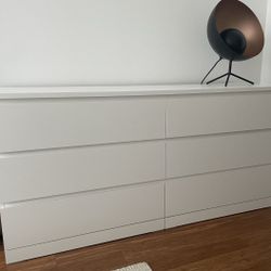 White Ikea Dresser 