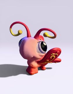 BUTTERFLY #202 - Authentic Littlest Pet Shop - Hasbro LPS