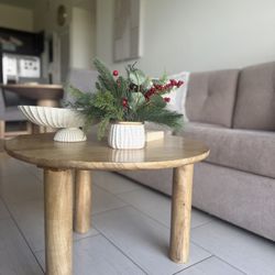 Minimalist Coffee Table ( Real Wood) 