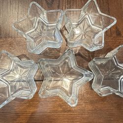 Star Shaped Glass Candy Dish