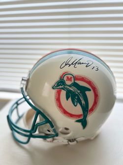 Dan Marino Signed Miami Dolphins helmet