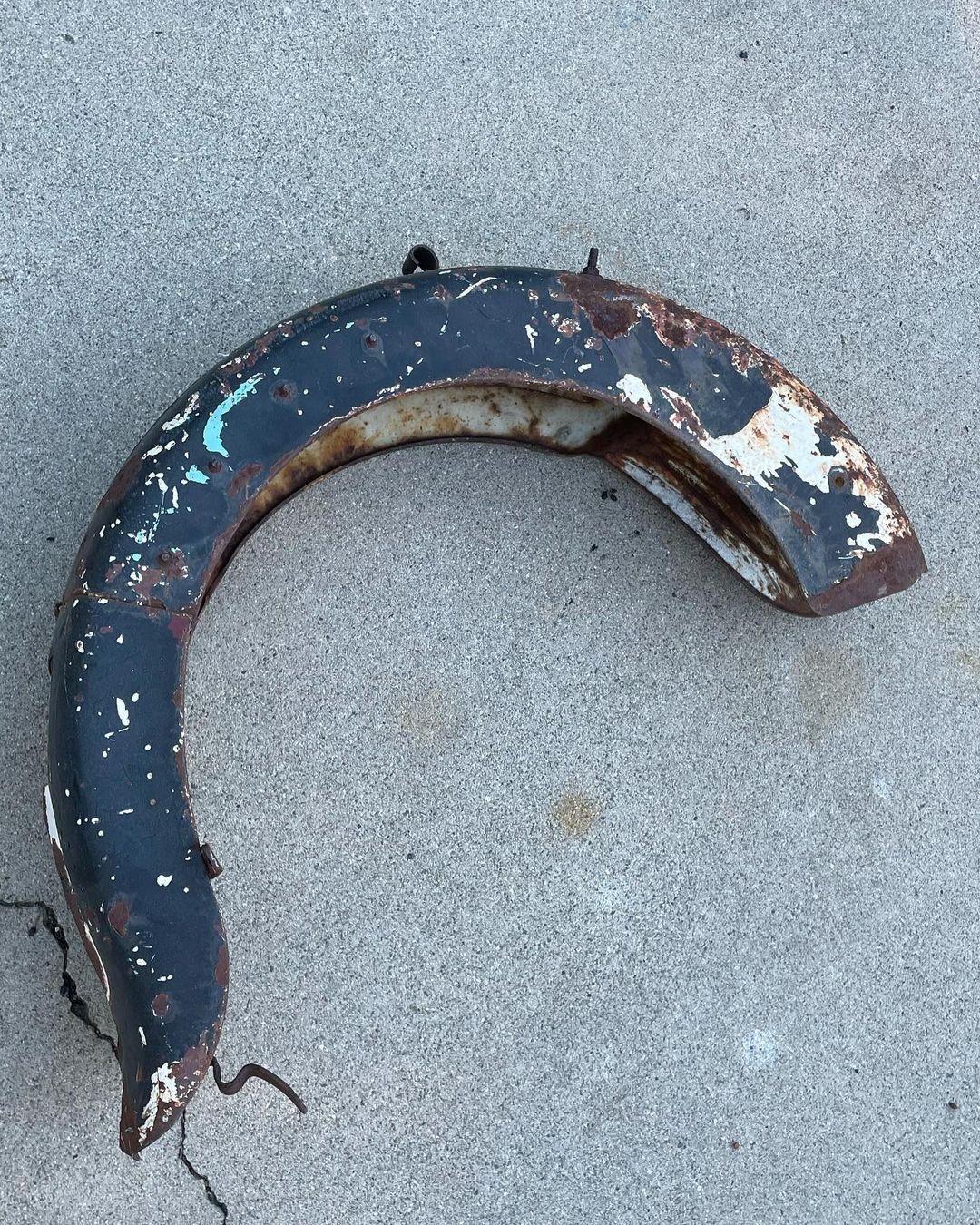 48-50 Panhead Police Rear Fender.