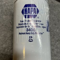 Brand New Napa Fuel / Water Separator (3406) Maximum Heavy Duty Protection (A15)