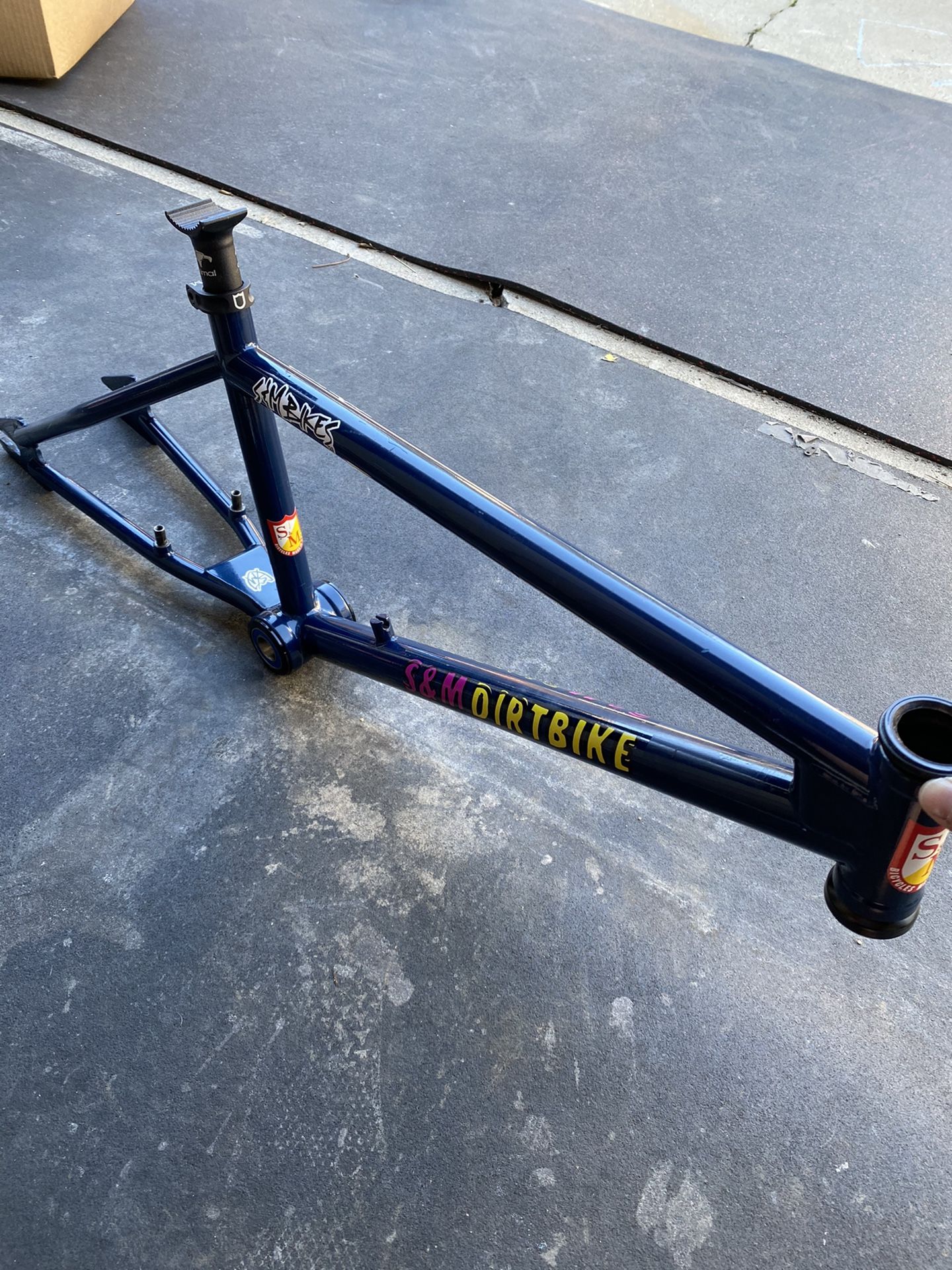 S&m Dirtbike 20” Bmx Frame for Sale in Whittier, CA - OfferUp