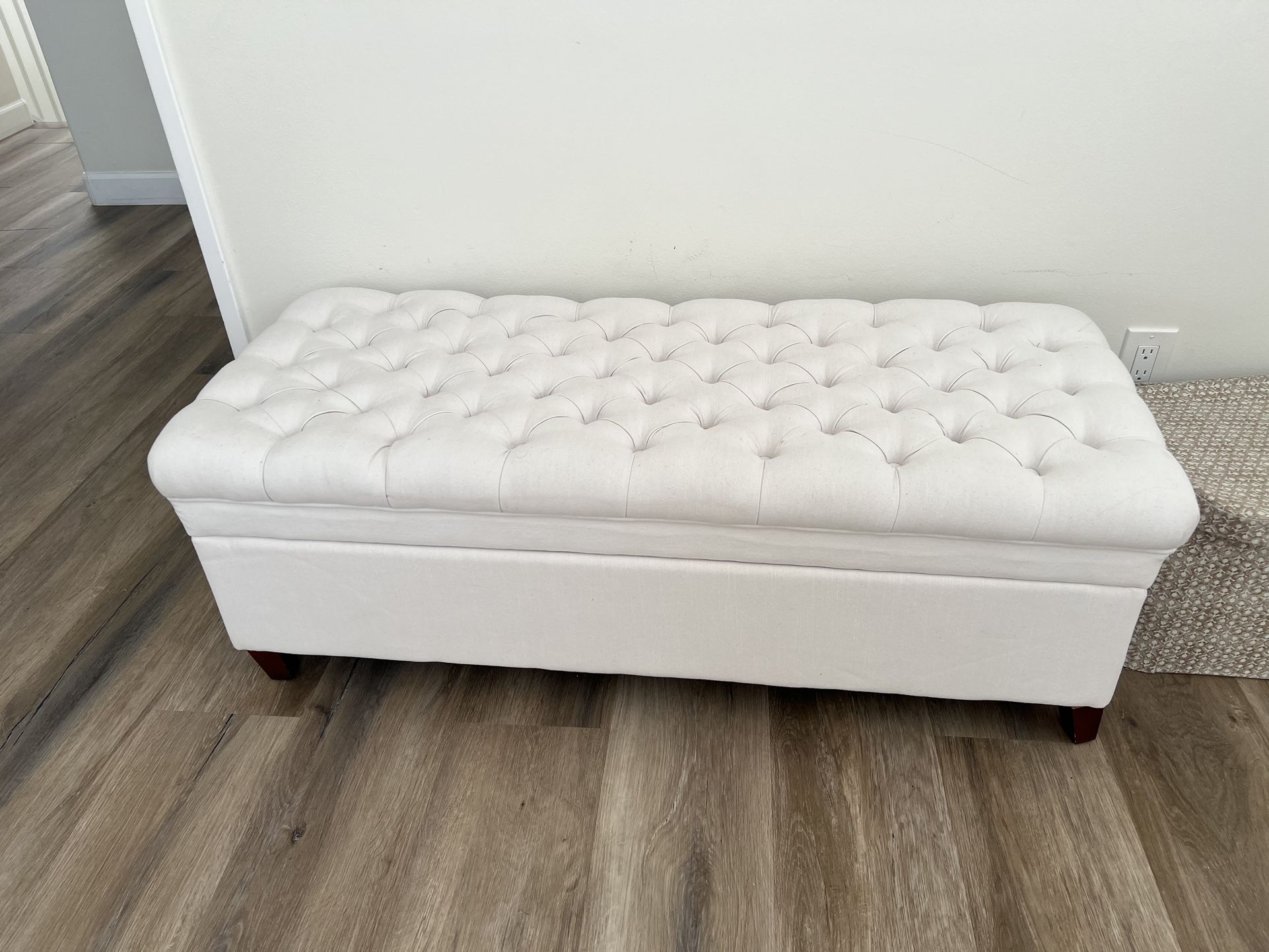 Ottoman With Space Of Storage