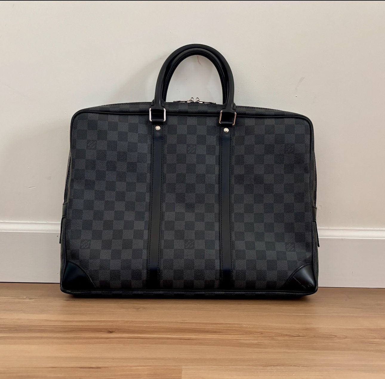 Louis Vuitton Documents-Porte voyage Briefcase/laptop Bag Damier Graphite