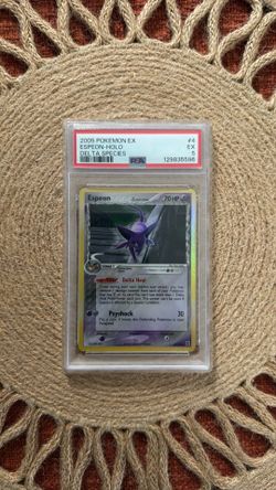 Pokémon Espeon Holo Delta Species PSA 5