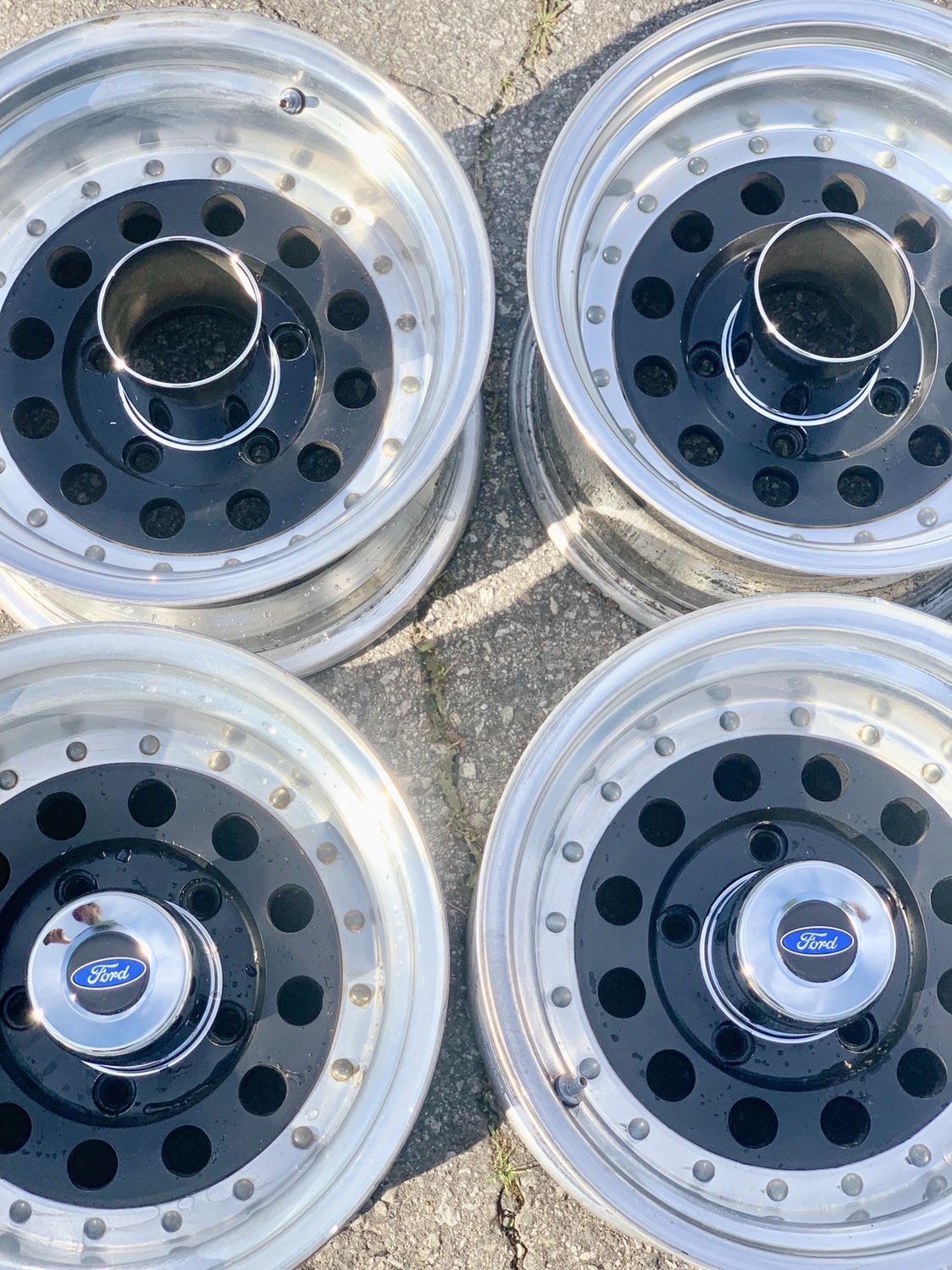 Vintage Enkei Racing Aluminum Rims 5X5.5 Ford Trucks for Sale in San Fernando, CA OfferUp