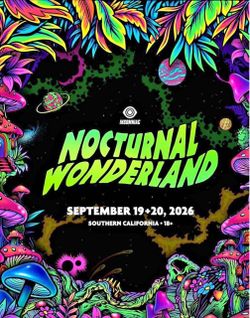 Nocturnal Wonderland 2026 Festival Ticket