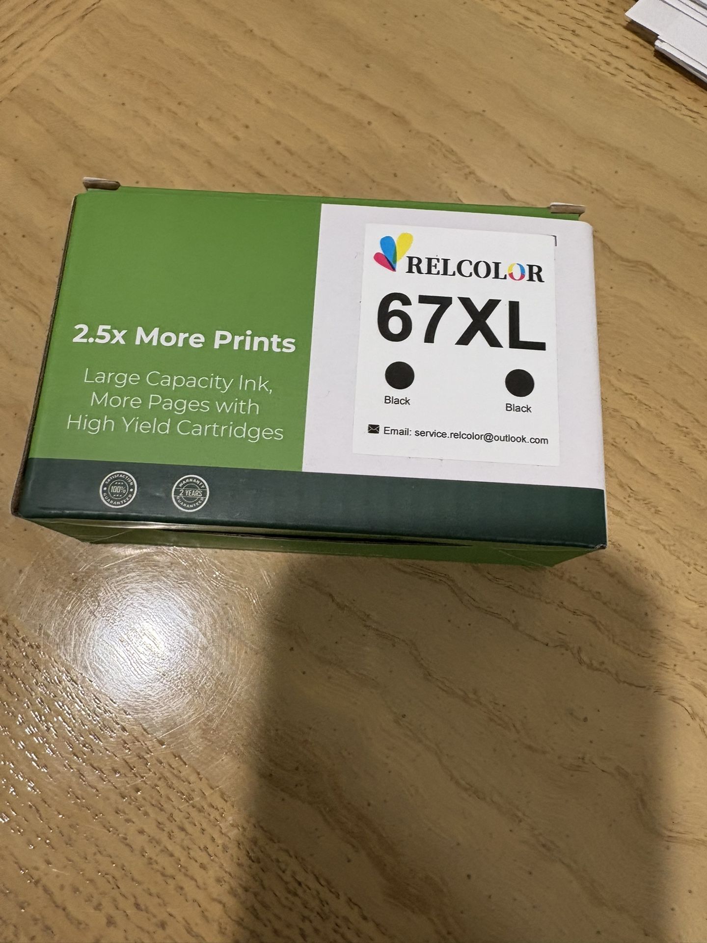 Ink Cartridge 67xL For Printer 2 Cartridges