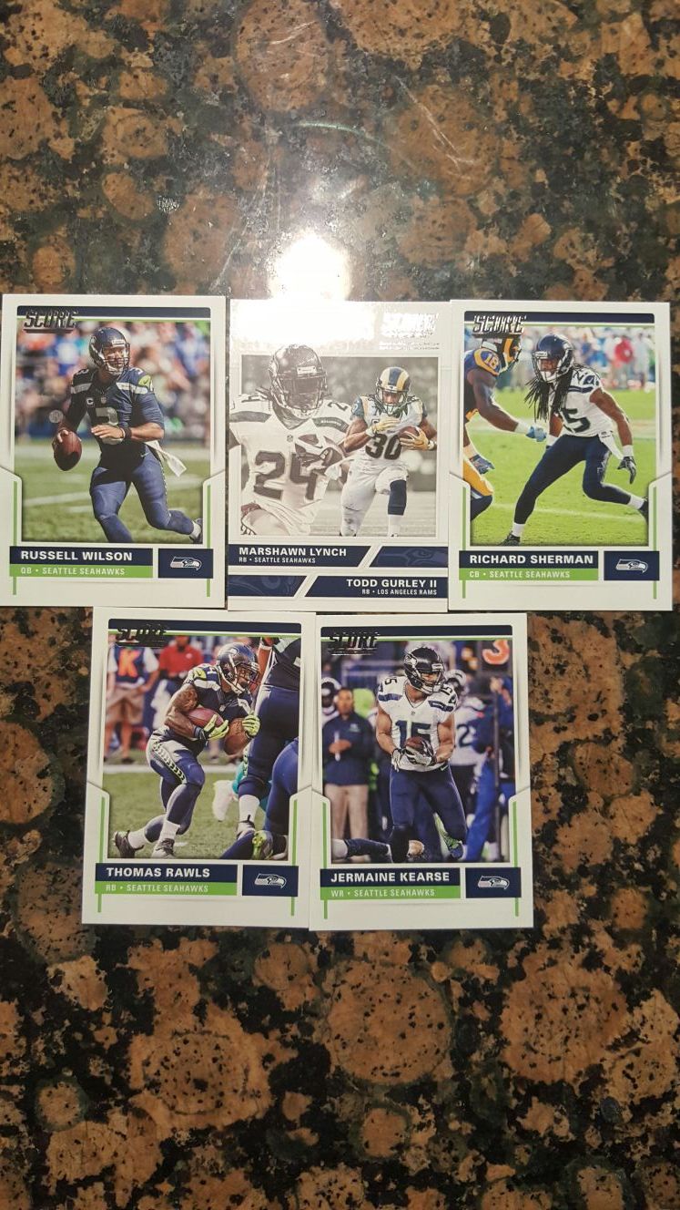 Seattle Seahawks 2017 Football Cards