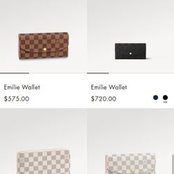 Louis Vuitton Wallet Read Description For Final Price 