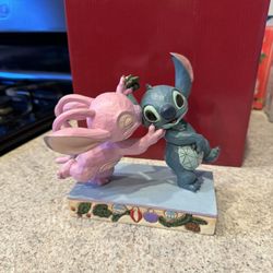 Disney Jim Shore Stitch and Angel New in the box 