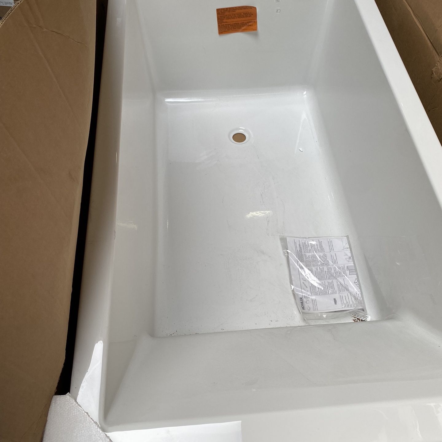 Kohler 66x36 Bathtub 