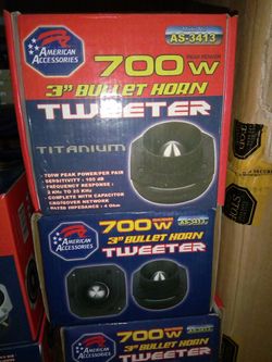 New car audio or DJ 3 inch horn tweeter