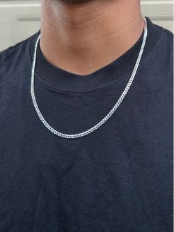 20in Curb chain Silver 925